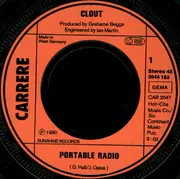 7inch Vinyl Single - Clout - Portable Radio