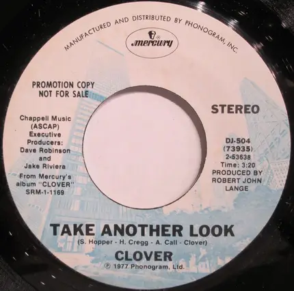 Clover - Take Another Look