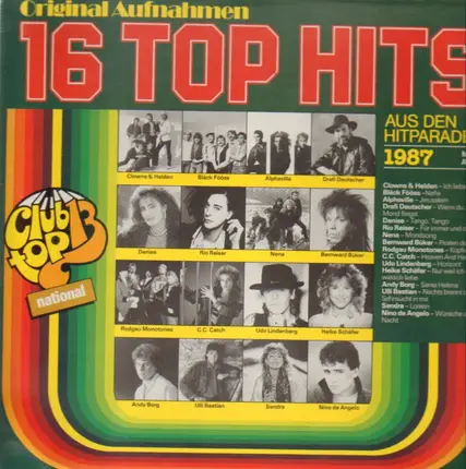 Clowns & Helden, Alphaville a.o. - 16 Top Hits, März/April 1987