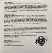 7inch Vinyl Single - Cloak/Dagger - Don't Need A