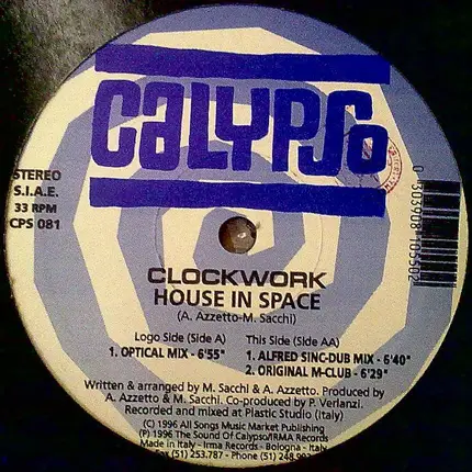 Clockwork - House In Space