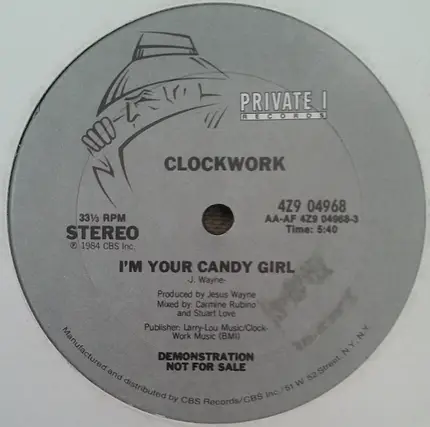 Clockwork - I'm Your Candy Girl