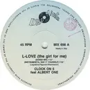 12inch Vinyl Single - Clock On 5 Feat. Albert One - L-Love (The Girl For Me)