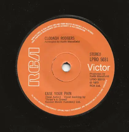 Clodagh Rodgers Vocal Backing By Three's A Crowd - That's The Way I've Always Heard It Should Be
