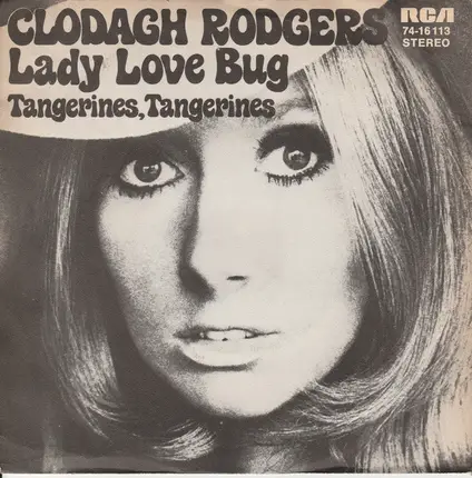 Clodagh Rodgers - Lady Love Bug / Tangerines, Tangerines