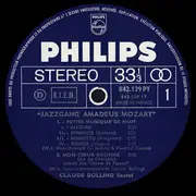 LP - Claude Bolling - Jazzgang Amadeus Mozart