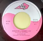 7inch Vinyl Single - Claude Bolling - Moments We'll Remember / Thanks For Love
