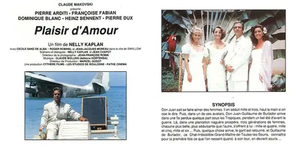 Claude Bolling - Plaisir D' Amour / La Fiancée Du Pirate