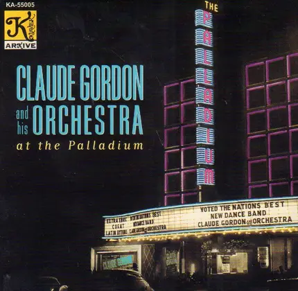 Claude Gordon and his Orchestra - At The Palladium