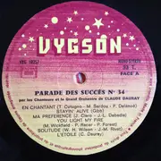 LP - Claude Dauray Et Son Orchestre - Parade Des Succès N°34