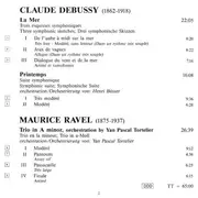 CD - Debussy - Ravel - La Mer / Printemps / Trio