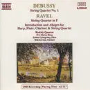 CD - Claude Debussy , Maurice Ravel - String Quartet No. 1 / String Quartet In F / Introduction And Allegro For Harp, Flute, Clarinet & String Quartet