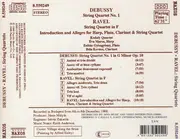 CD - Claude Debussy , Maurice Ravel - String Quartet No. 1 / String Quartet In F / Introduction And Allegro For Harp, Flute, Clarinet & String Quartet