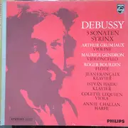 LP - Debussy - 3 Sonatas - Syrinx (Grumiaux / Gendron / Bourdin) - Deluxe Edition, Gatefold
