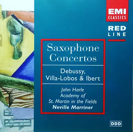Claude Debussy , Heitor Villa-Lobos & Jacques Ibert - Saxophone Concertos