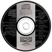 CD - Debussy - Préludes Deuxième Livre = 前奏曲集 第2編