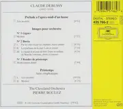 CD - Debussy - Images • Prélude A L'Après-Midi D'Un Faune • Printemps