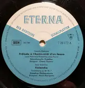10'' - Debussy / Sibelius / Lutoslawski - Prélude Á L'Aprés-Midi D'un Faune / Finlandia / Valse Triste Op. 44 / Muzyka Zalobna