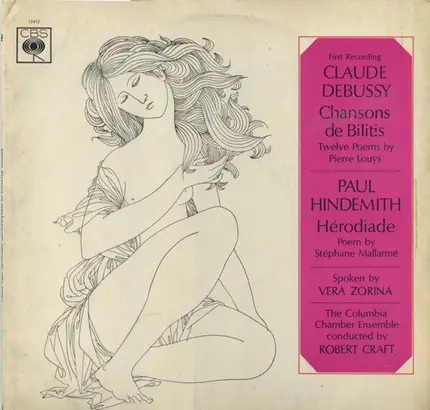 Debussy / Hindemith - Chansons De Bilitis / Hérodiade