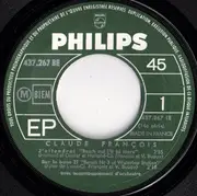 7inch Vinyl Single - Claude François - J'attendrai