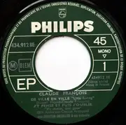7inch Vinyl Single - Claude François - J'Y Pense Et Puis J'Oublie