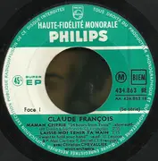 7inch Vinyl Single - Claude François - Petite Mèche De Cheveux