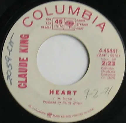 Claude King - When You're Twenty-One