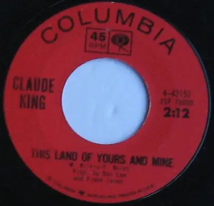 Claude King - Whirlpool (Of Your Love)