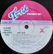 LP - Claude King - Claude King's Greatest Hits