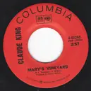 7inch Vinyl Single - Claude King - Mary's Vineyard / Johnny Valentine