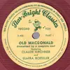 7inch Vinyl Single - Claude Kirchner And Elmira Roessler - Old MacDonald - Red