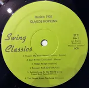 LP - Claude Hopkins And His Orchestra - Harlem 1934