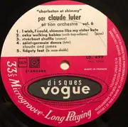 10'' - Claude Luter Et Son Orchestre - 'Charleston & Shimmy' v. 6