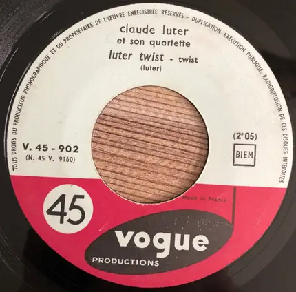 Claude Luter Et Son Quartette - Grenadine Twist