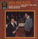 LP - Mozart / Bach / Gluck (Monteux) - Virtuose Flöte