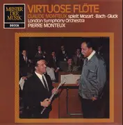 LP - Mozart / Bach / Gluck (Monteux) - Virtuose Flöte