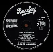 LP - Claude Nougaro - Bleu Blanc Blues