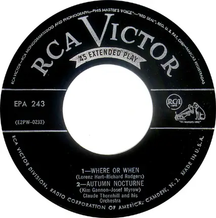 Claude Thornhill And His Orchestra - Presents An Invitation To Dance