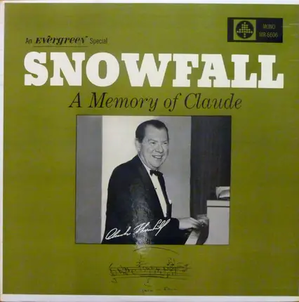 Claude Thornhill - Snowfall - A Memory Of Claude