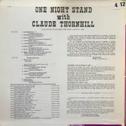 LP - Claude Thornhill - One Night Stand With Claude Thornhill