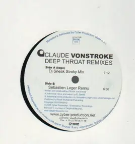 Claude VonStroke - Deep Throat (Remixes)