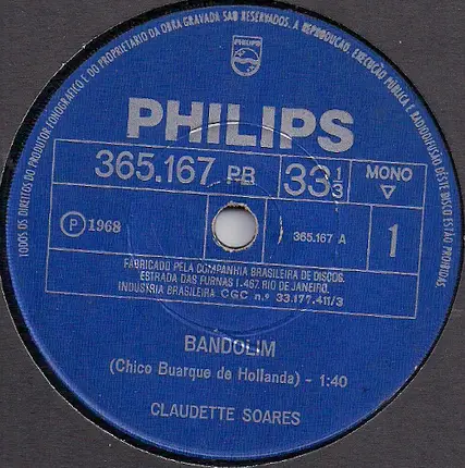 Claudette Soares - Bandolim / Januária