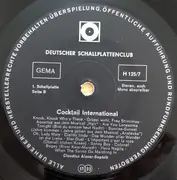 Double LP - Claudius Alzner Und Sein Bar-Septett - Cocktail International