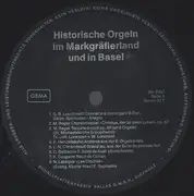 LP - Claudius Schauffler , Johannes Lorenzen , Wolfram Lorenzen , Günter Kempf , Enrico Raphaelis - Historische Orgeln Im Markgräflerland Und In Basel