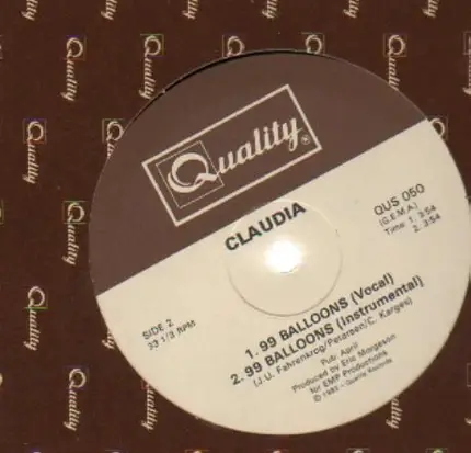 Claudia - 99 Balloons