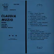 Claudia Muzio - Claudia Muzio (Soprano); Volume 5 - Operatic Recital