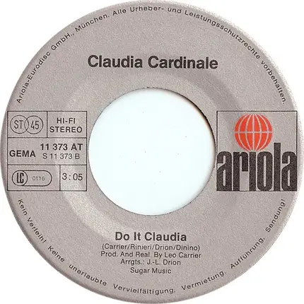 Claudia Cardinale - Love Affair