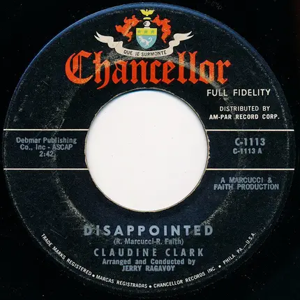 Claudine Clark - Party Lights / Disappointed