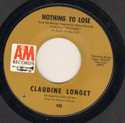 Claudine Longet - White Horses