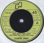 Claudine Longet - Who Broke Your Heart (And Made You Write That Song)
